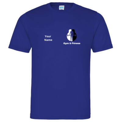 Adult Spirit Gym & Fitness Performance Tee Personalised Edition Thumbnail
