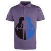 Coolchecker® studded polo Thumbnail